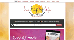 Desktop Screenshot of beehappylife.com